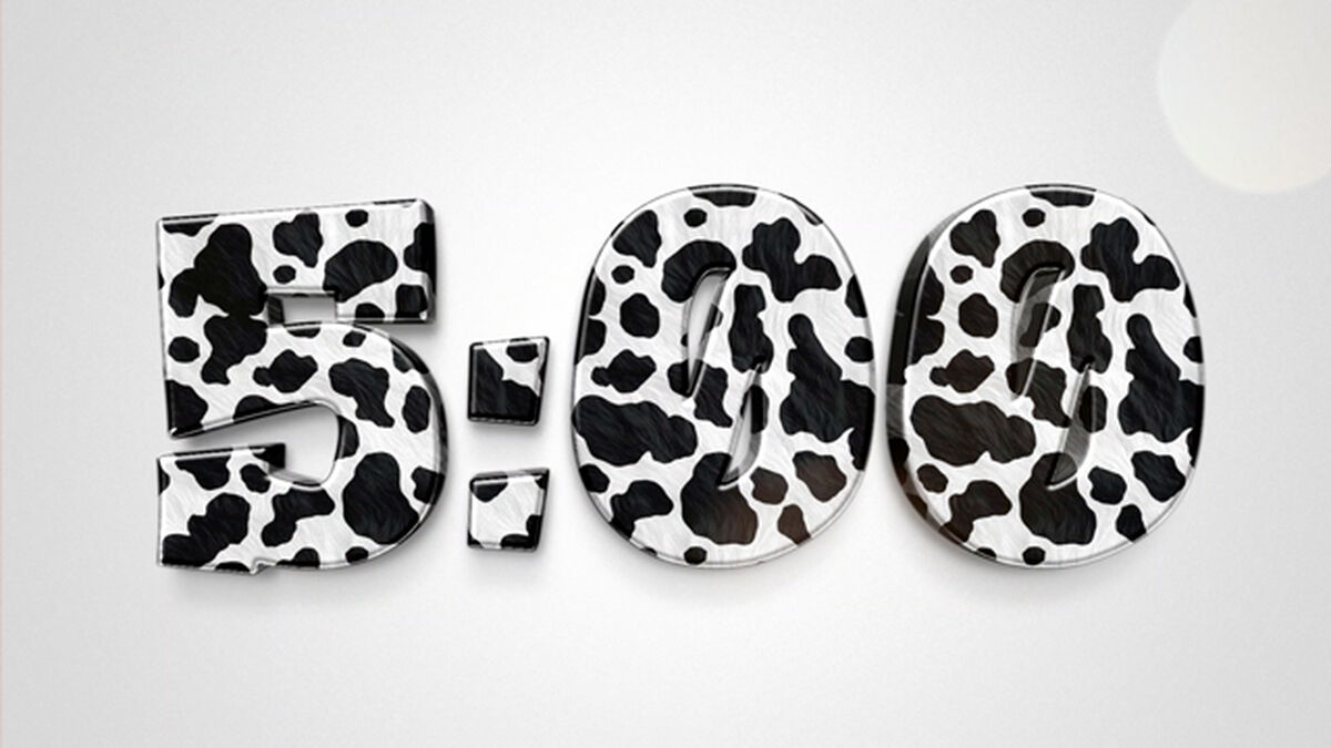 Cow Party Fun Countdown image number null